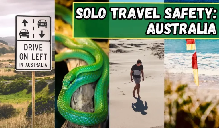 Is Australia safe to travel alone?